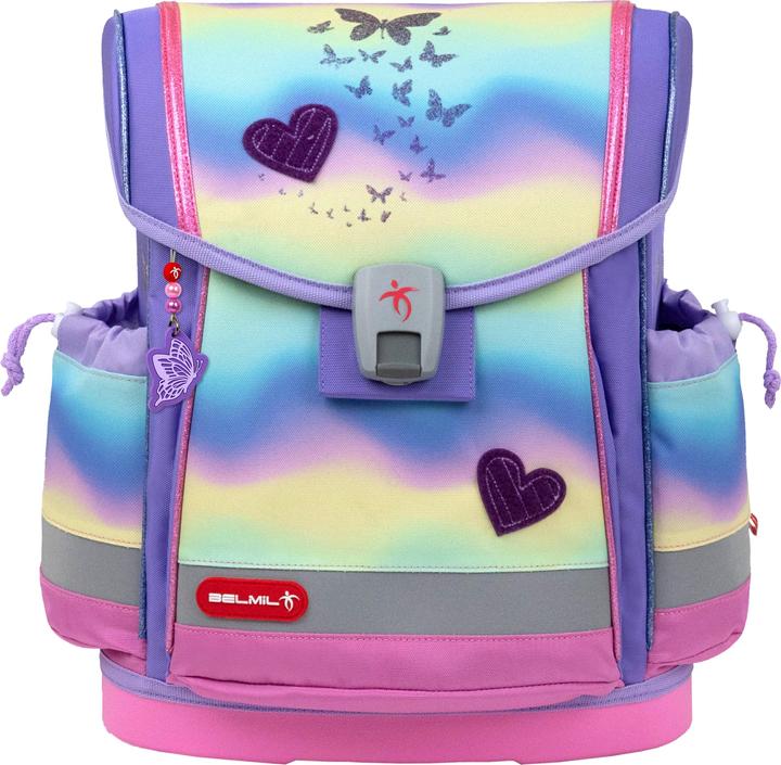 Produktbild Belmil Classy Plus Schulranzen Set 5teilig mit Brustgurt (19 l)