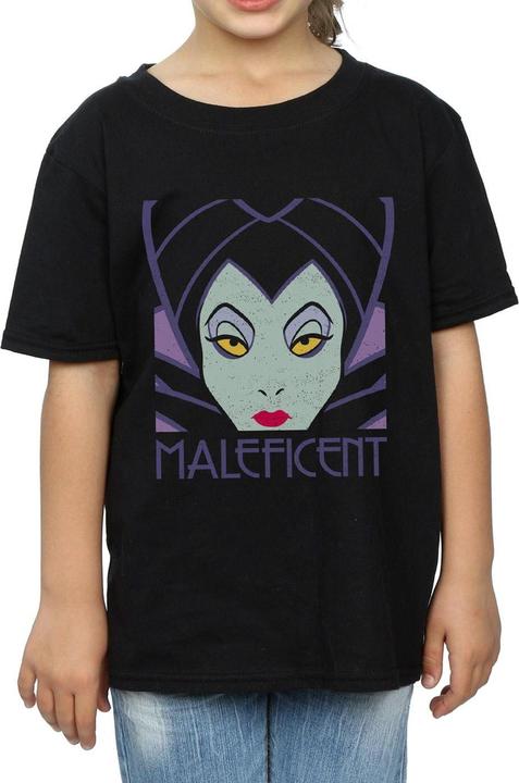Immagine prodotto Disney Maleficent Cropped Head Maglietta Ragazze (116)