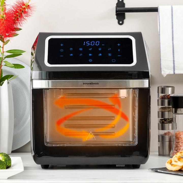Immagine prodotto InnovaGoods Friggitrice ad aria calda Fryinn Pro Max 12000 1800 W 12 L Noble (Spina UE)