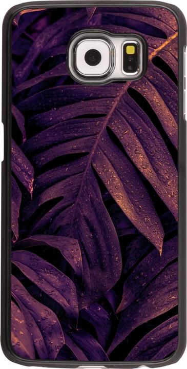 Actual product image PhoneLook Coque Purple Light Leaves (Samsung Galaxy S6)