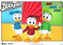 Beast Kingdom DUCKTALES - Riri Fifi e Loulou - Confezione 3 Figurine Eroi Dinamici 10cm