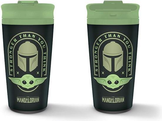 Image du produit Pyramid Star Wars The Mandalorian mug de voyage Stronger Than You Think (450 ml)