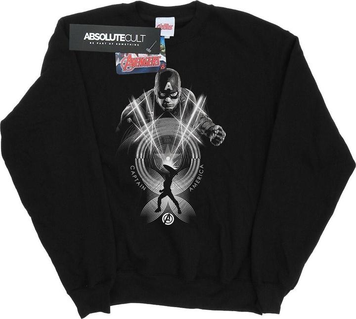 Actual product image Womens/Ladies Captain America Circle Sweatshirt (M)