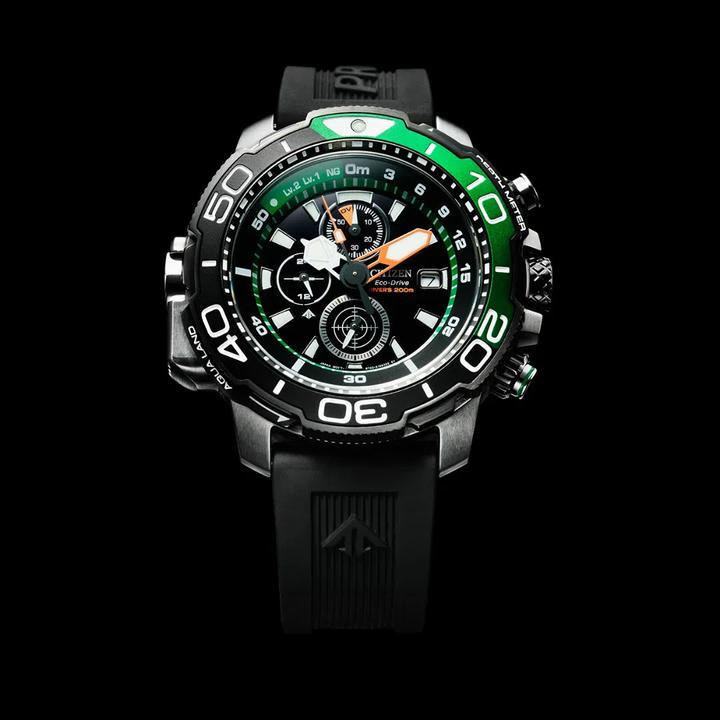 Image du produit Citizen BJ2168-01E Eco-Drive Promaster Marine Montre de plongée 47mm (Montre de plongée, 47 mm)