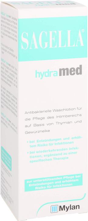 Immagine prodotto Sagella hydramed lozione lavante antibatterica, 250 ml Lozione (250 ml, Lozione per il lavaggio intimo)