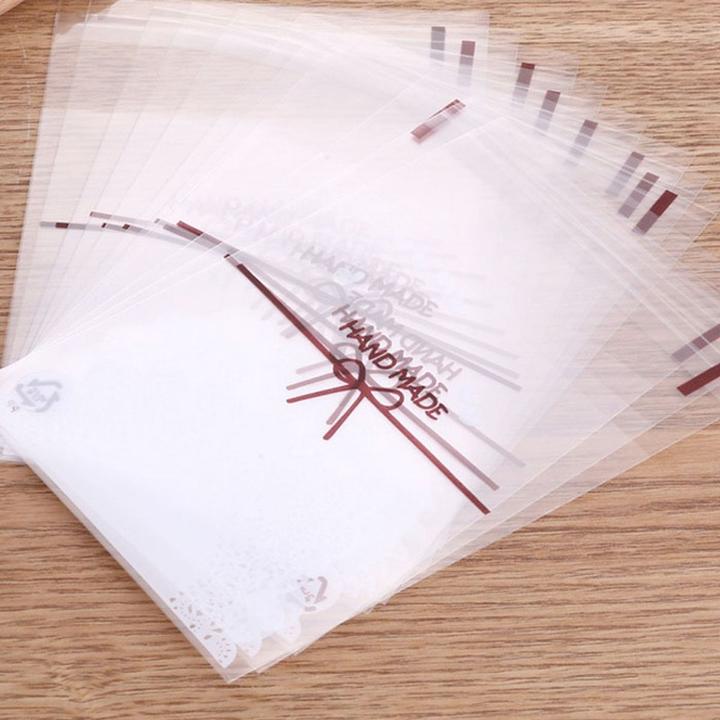 Produktbild König Design 100 x OPP Bodenbeutel mit stabilen Kreuzboden / Gebäck Beutel 30µ / Kekstüten (1 x)