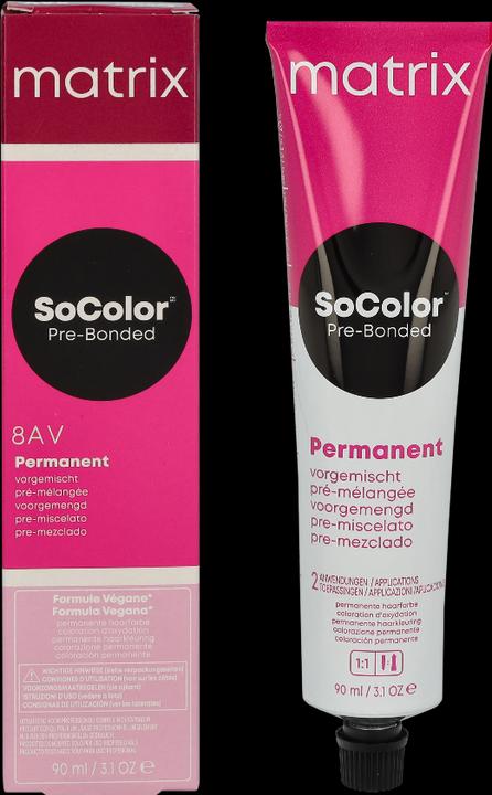 Image du produit Matrix Socolor 8AV blond clair cendré violet 90ml (Blond, Violet)