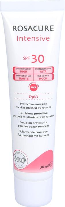 Actual product image Synchroline Rosacure Intensive (Suntan cream, SPF 30, 30 ml)