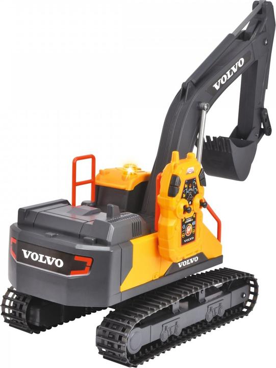 Actual product image Dickie RC Volvo Mini Excavator Steerable Excavator