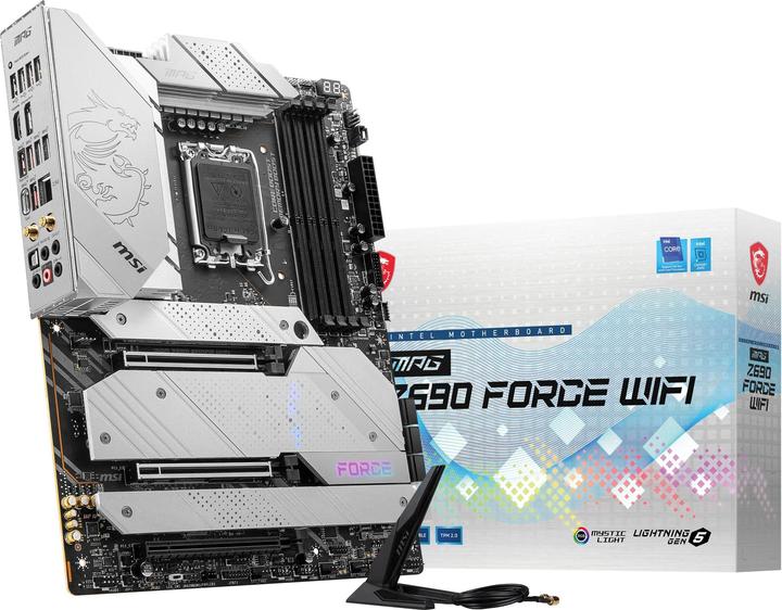 Immagine prodotto MSI MPG Z690 Force Wifi (LGA 1700, Intel Z690 (DDR5), ATX)