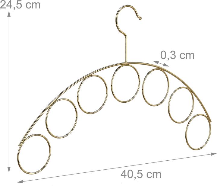 Immagine prodotto Relaxdays Gruccia per vestiti e accessori (1 x)
