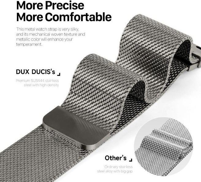 Produktbild Dux Ducis Milanese Pro Armband (41 mm, 38 mm, 40 mm, Edelstahl)