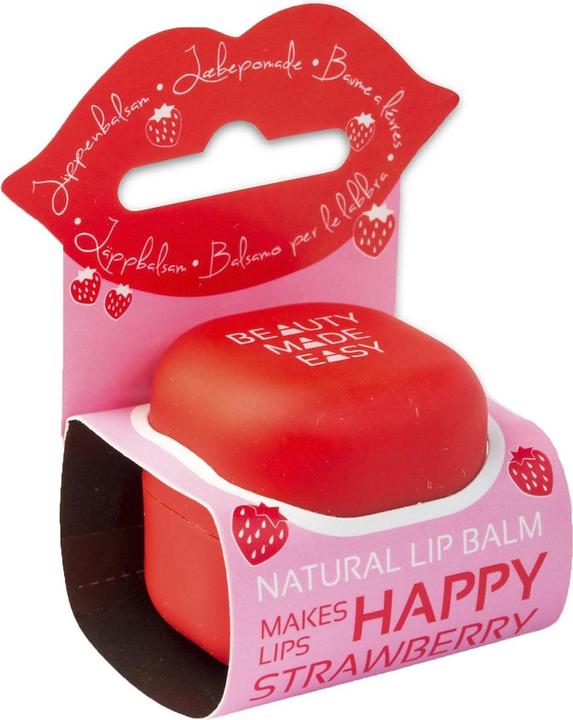 Actual product image Beauty Made Easy Natural Moisturizing Lip Balm Strawberry 6.8g (Balm)