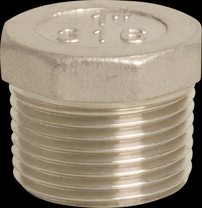 Produktbild Profec Nr. 290 Stopfen Edelstahl 316 1" Aussengewinde 16bar