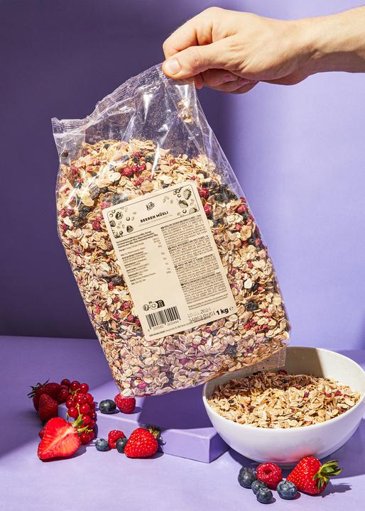 Actual product image KoRo Muesli with berries and spelt flakes (1000 g)