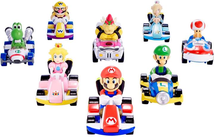 Produktbild Hot Wheels Mario Kart Replica Die-Cast Assorted