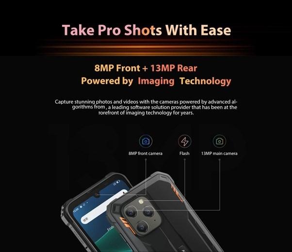 Produktbild Blackview BV5300 Pro (64 GB, Grün, Schwarz, 6.10", Dual SIM, 13 Mpx, 4G)