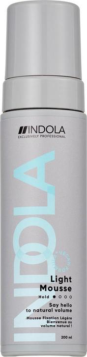 Actual product image Indola Care & Style Light Mousse (200 ml, Foaming agent)