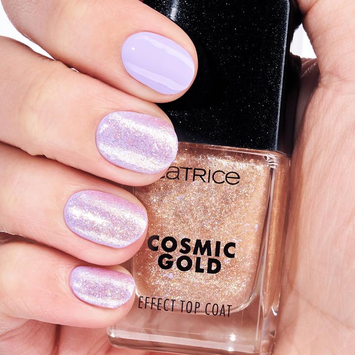Actual product image Catrice Cosmic Gold Effect Top Coat (030 Celestial Light, Top coat)