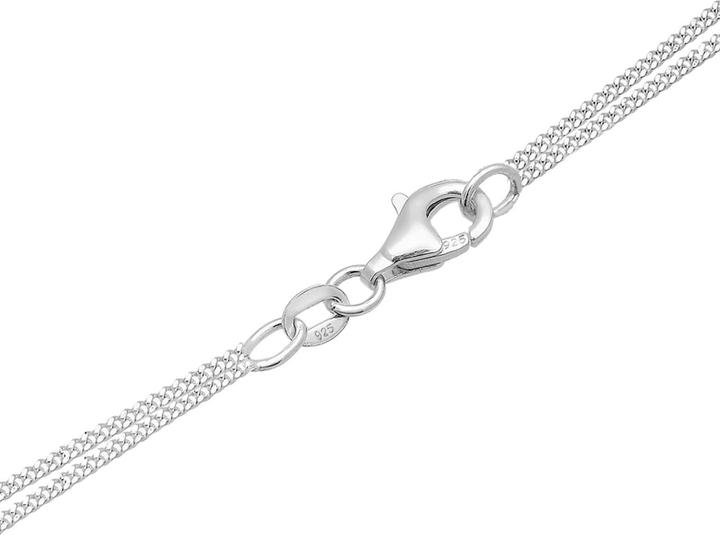 Actual product image Elli Heart, Layer (925 sterling silver, Glass crystal, 45 cm)