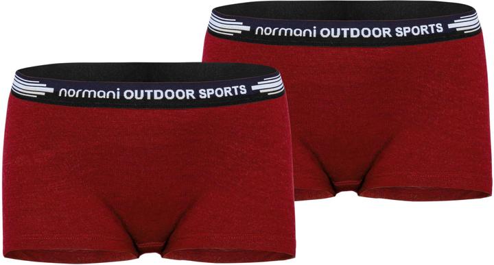 Actual product image Normani 2-pack ladies' merino boxer shorts "Morwell" - 9587 (S, pack of 2)