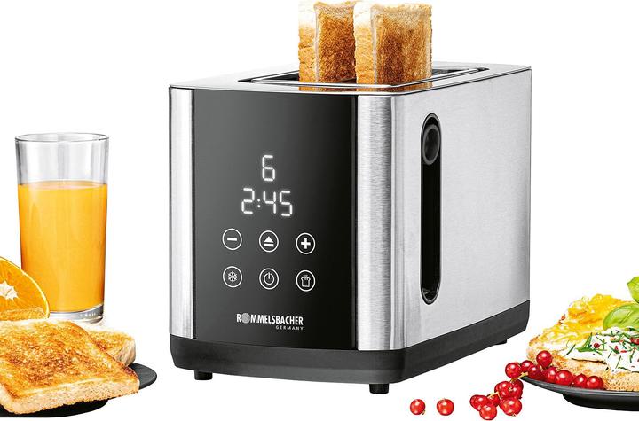 Produktbild Rommelsbacher TO850 Toaster 2-Scheiben