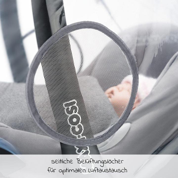 Produktbild Zamboo Sonnenschutz Auto 5-teiliges Komfort- und Schutz-Set für Babyschale mit