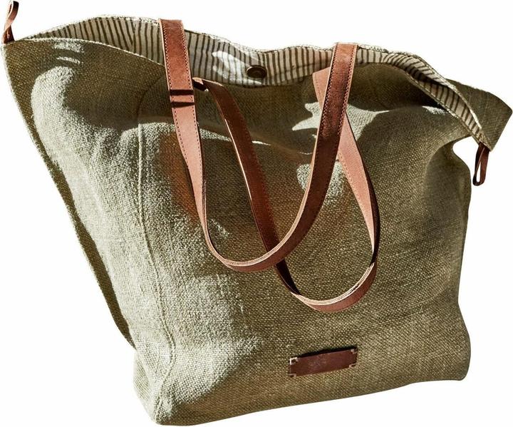 Actual product image Loberon Bag Soleil green/brown
