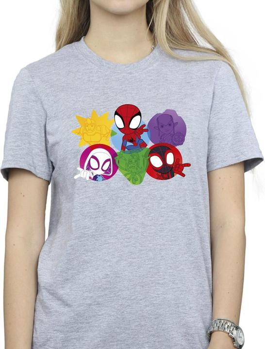 Produktbild Spidey And His Amazing Friends Faces TShirt (3XL)