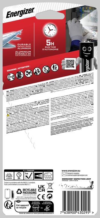 Actual product image Energizer Inspection lamp (14.40 cm, 100 lm)
