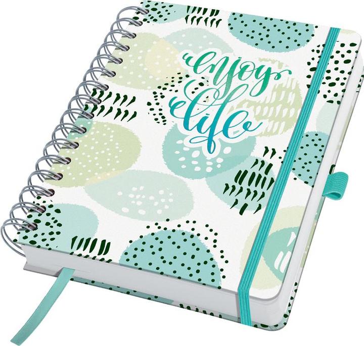 Produktbild Sigel Bullet Journal Buchkalender Jolie "Mint Inspiration" (168 x 215 mm, Englisch)