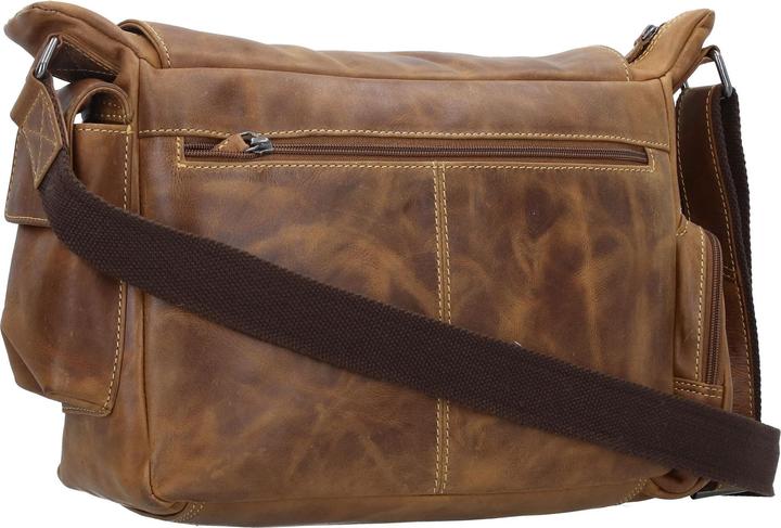 Produktbild Greenburry Vintage Cafe-Racer Messenger Leder 39 cm (12 l)