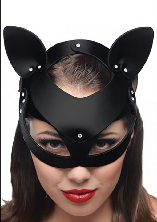 Image du produit Master Series Masque de chat en cuir Bad Kitten