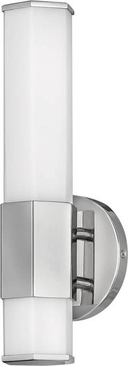 Image du produit Elstead Lighting Facet LED Applique murale chrome poli opale gravé IP44 (1080 lm)