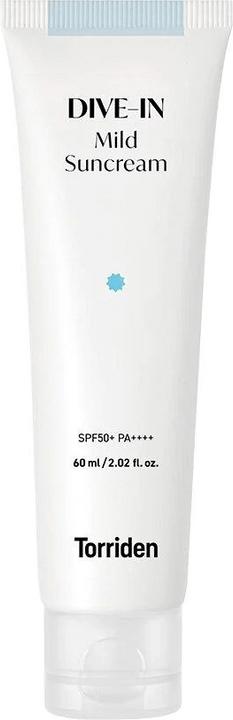 Produktbild Torriden DIVE-IN Mild Suncream (Sonnencreme, SPF 50, 60 ml)