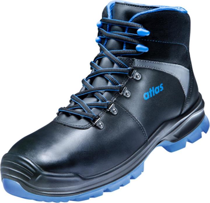 Actual product image Atlas Men's S3 safety shoes "SL 525 XP BLUE 2.0" black size 44 (S3, 44)