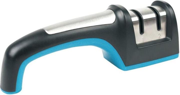 Messermeister Messerschärfer Pull Through, Detailfarbe: Silber, Blau