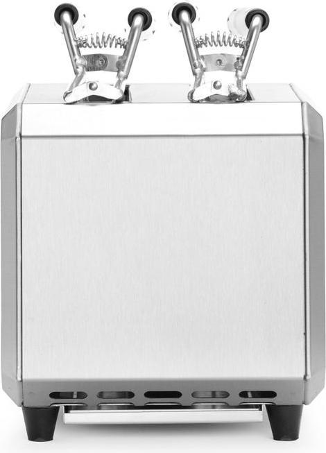 Actual product image Hendi Sandwich Toaster Stainless Steel 2-Piece 230V 12