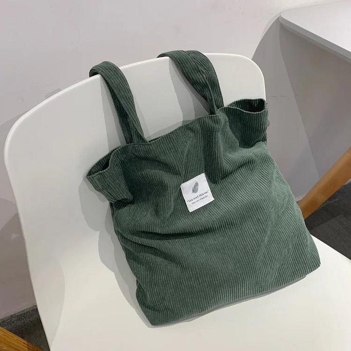 Produktbild Only-Bags.Store Kordtasche Handtaschen Umhängetaschen Weiche Umweltspeicher Wiederverwendbar Kleine und grosse