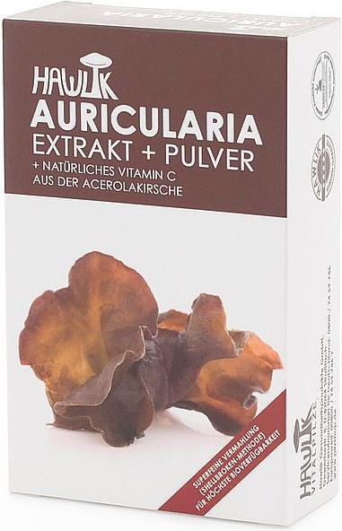 Produktbild Hawlik Auricularia Extrakt + Pulver Kapsel (120 Stück, Kapseln, 108 g)