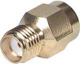 Actual product image Huber & Suhner HF terminating resistor, SMA, copper beryllium, socket, straight, 50 ohms