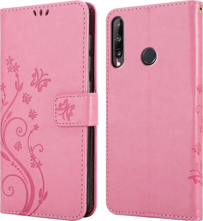Productafbeelding Cadorabo Bloemen Boekomslag (Huawei P40 Lite E)