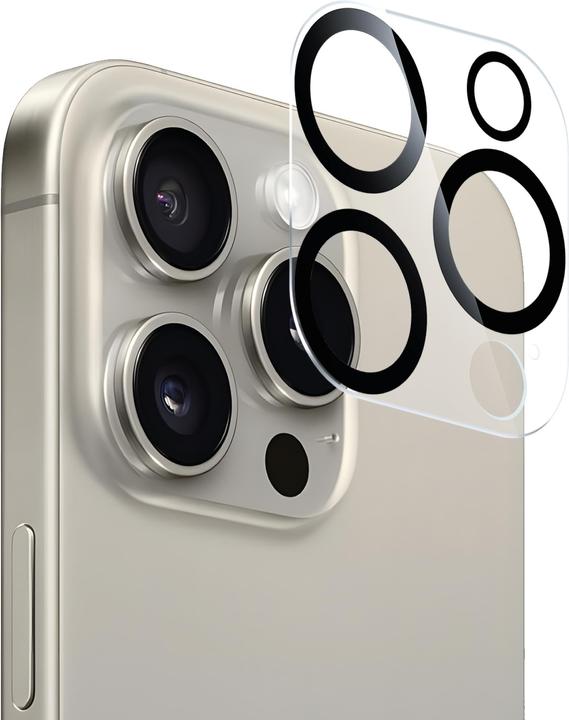 Immagine prodotto Nevox Fotocamera in vetro 3D, iPh 16 Pro Max (1 Pezzo/i, Apple iPhone 16 Pro)