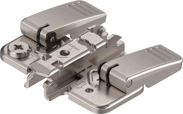 Actual product image Blum Cross mounting plates CLIP Corner mounting