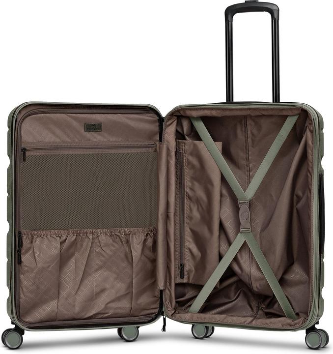 Produktbild Franky Munich 4.0 4 Rollen Kofferset 3-teilig mit Dehnfalte (199 l, XL (ab 115l))