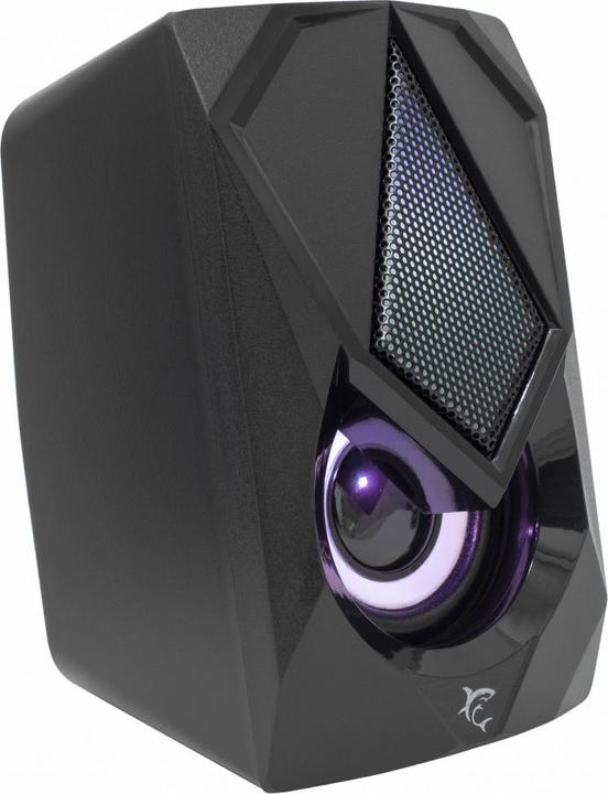Actual product image White Shark Beat with RGB lighting
