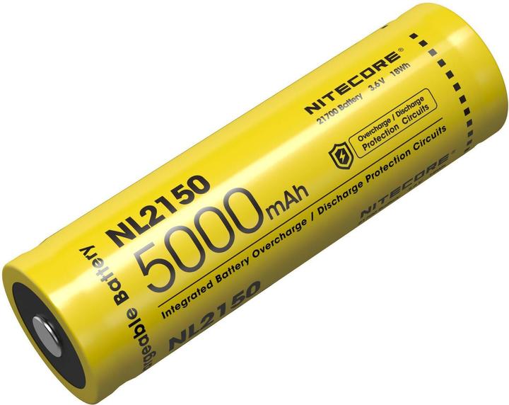 Produktbild Nitecore Li-Ion Akku Typ 21700 - 5000mAh - NL2150