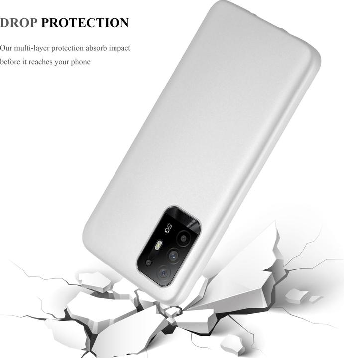 Immagine prodotto Cadorabo Manicotto metallico opaco in TPU (Oppo A94 5G)