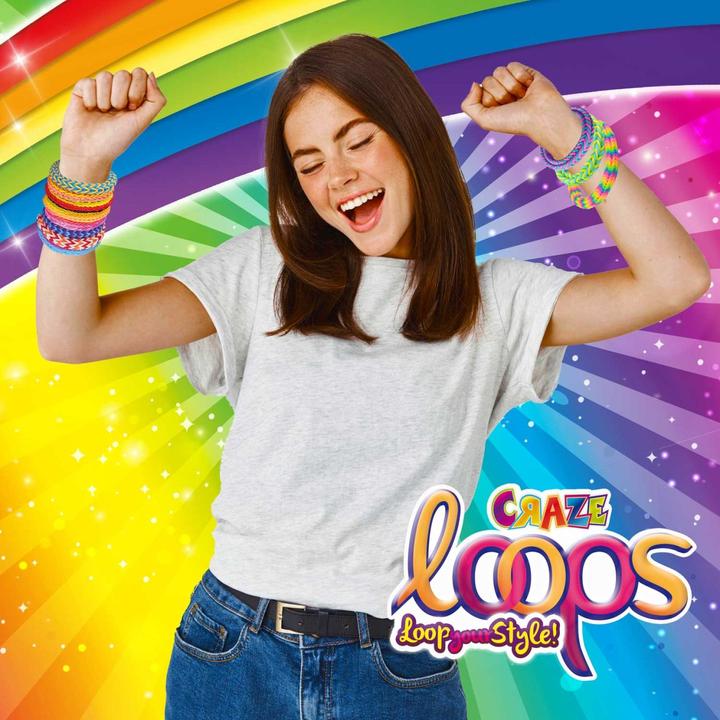 Actual product image Craze Loops - 100 Loops Bag ass.