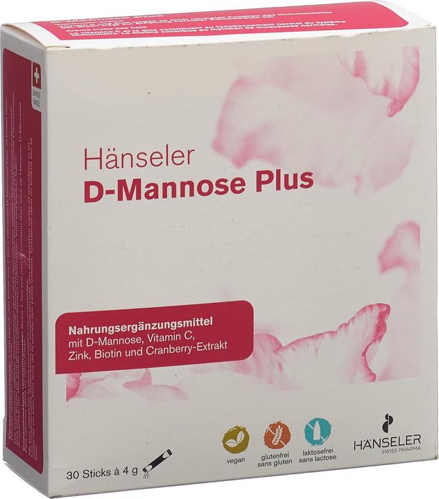 Image du produit Hänseler D-Mannose Plus pdr (30 pièce(s), Stylo, 158 g)